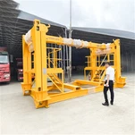 Frame di sollevamento contenitore telescopico su altezza